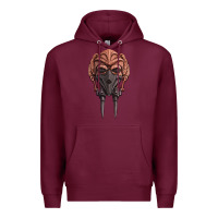 Burgundy Plo Koon Premium Hoodie - trangStudio