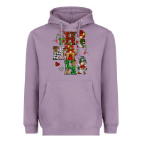Lavender christmas ho ho ho gnomes Heavyweight Hoodie - BarkalooDesign