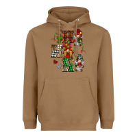 Toasted Coconut christmas ho ho ho gnomes Heavyweight Hoodie - BarkalooDesign