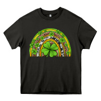 Asphalt western st patricks rainbow Heavy Core Tee - Jasminsmagicworld