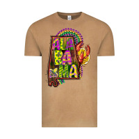 Vintage Camel mardi gras alabama map Vintage Tee - CowGirlArtShop