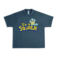 Midnight Navy I'm A Squirter Funny Turtle Cute gift Urban Heavy Tee - trangStudio