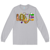 Moon Dust love nurse mardi gras Long Sleeve Tee - OliviaCreatesArt