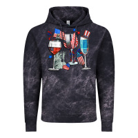 Cloud Black american wine Vintage Hoodie - CowGirlArtShop