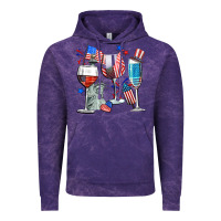 Cloud Purple american wine Vintage Hoodie - CowGirlArtShop