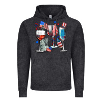 Vintage Black american wine Vintage Hoodie - CowGirlArtShop