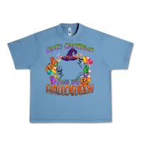 Pebble Blue candy countdown days till halloween Urban Heavy Tee - CowGirlArtShop