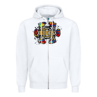 White love needs no words 2 Zipper Hoodie - RacoonDesign