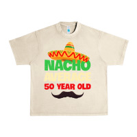 Sandshell Mens Nacho Average 50 Year Old Cinco de Mayo 50th Birthday Urban Heavy Tee - trangStudio