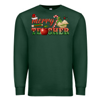 Sports Green merry teacher Premium Sweatshirt - BarkalooDesign