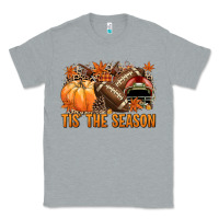 Heather Grey Tis' the season American Football Classic Tee - NancyCooperArtShop