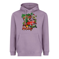 Lavender home for the holidays louisiana Heavyweight Hoodie - BarkalooDesign