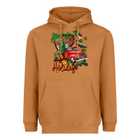 Meerkat home for the holidays louisiana Heavyweight Hoodie - BarkalooDesign