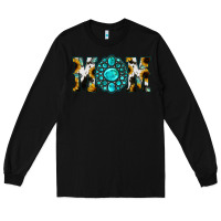 Black Sunflower Cowhide Turquoise Gemstone Mom Long Sleeve Tee - Jasminsmagicworld