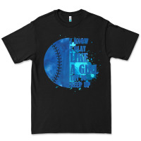 Black I Know I Play Like A Girl Try To Keep Up Softball Premium Tee - Bettercallsaul