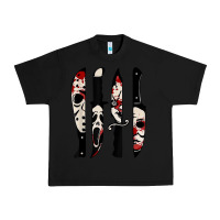 Black knives horror movie friday halloween horror ghost Urban Heavy Tee - trangStudio