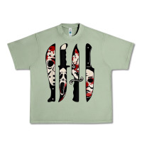 Oil Green knives horror movie friday halloween horror ghost Urban Heavy Tee - trangStudio