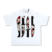 White knives horror movie friday halloween horror ghost Urban Heavy Tee - trangStudio