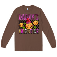 Chestnut daddys valentine olivia Long Sleeve Tee - OliviaCreatesArt