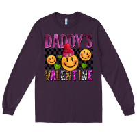 Plum daddys valentine olivia Long Sleeve Tee - OliviaCreatesArt