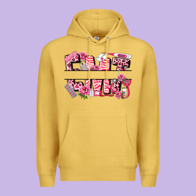 Breast Cancer Emt Emergency Medical Technician Premium Hoodie Designed By Lillyallendesigns