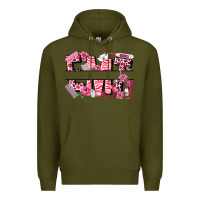 Army Green breast cancer emt emergency medical technician Premium Hoodie - LillyAllenDesigns