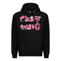 Black breast cancer emt emergency medical technician Premium Hoodie - LillyAllenDesigns