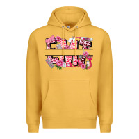 Mustard breast cancer emt emergency medical technician Premium Hoodie - LillyAllenDesigns