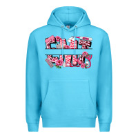 Ocean Blue breast cancer emt emergency medical technician Premium Hoodie - LillyAllenDesigns