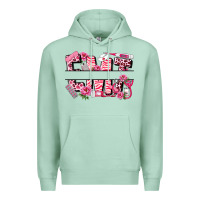 Seafoam breast cancer emt emergency medical technician Premium Hoodie - LillyAllenDesigns