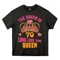 Asphalt the queen is 70 long live the queen Heavy Core Tee - Jasminsmagicworld