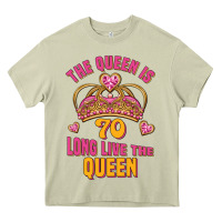 Mossy the queen is 70 long live the queen Heavy Core Tee - Jasminsmagicworld
