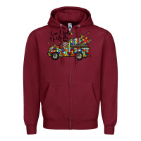 Burgundy love needs no words Zipper Hoodie - RacoonDesign