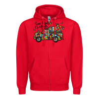 Red love needs no words Zipper Hoodie - RacoonDesign