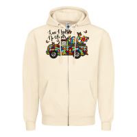 Sandshell love needs no words Zipper Hoodie - RacoonDesign