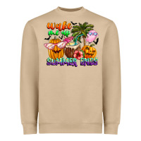 Mushroom With God All Things Are Possible Summer Heavyweight Sweatshirt - CowhideDigitalArt
