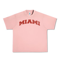 Salmon Miami Ohio Classic Athletic Sports Distressed Urban Heavy Tee - trangStudio