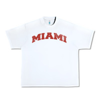 Miami Ohio Classic Athletic Sports Distressed Urban Heavy Tee | Teevron