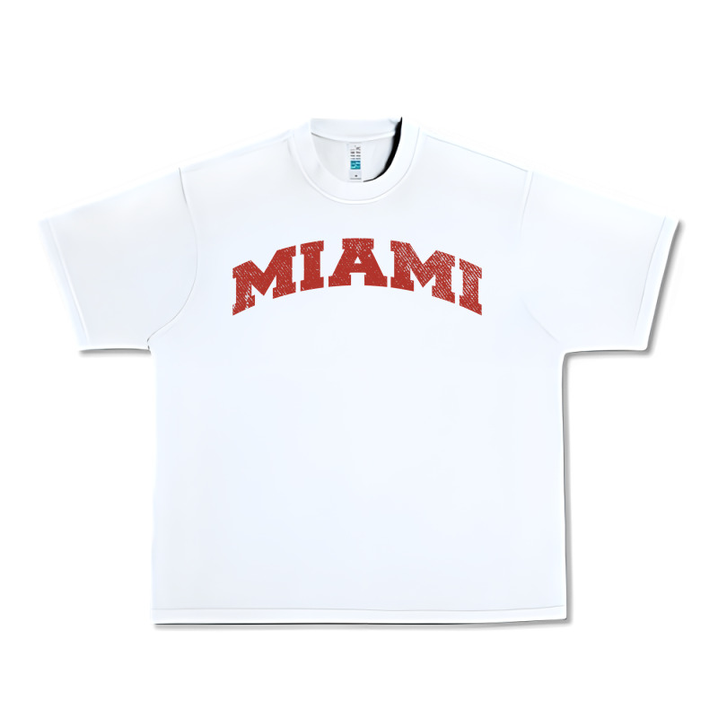 Miami Ohio Classic Athletic Sports Distressed Urban Heavy Tee by trangStudio | Teevron