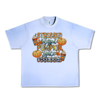Grape Ice stressed blessed pumpkin spice obsessed Urban Heavy Tee - CowGirlArtShop