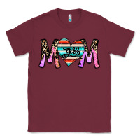 Burgundy girl mom Classic Tee - CowhideDigitalArt