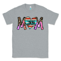 Heather Grey girl mom Classic Tee - CowhideDigitalArt