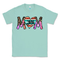Seafoam girl mom Classic Tee - CowhideDigitalArt