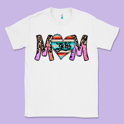Girl Mom Classic Tee Designed By Cowhidedigitalart