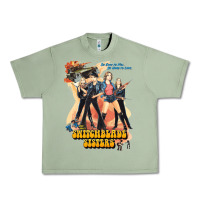 Oil Green Switchblade Sisters GIFT Urban Heavy Tee - trangStudio