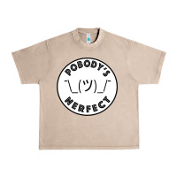 French Oak Pobody's Nerfect Retro Classic Funny Nobody's Perfect Urban Heavy Tee - trangStudio