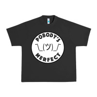 Pigment Black Pobody's Nerfect Retro Classic Funny Nobody's Perfect Urban Heavy Tee - trangStudio