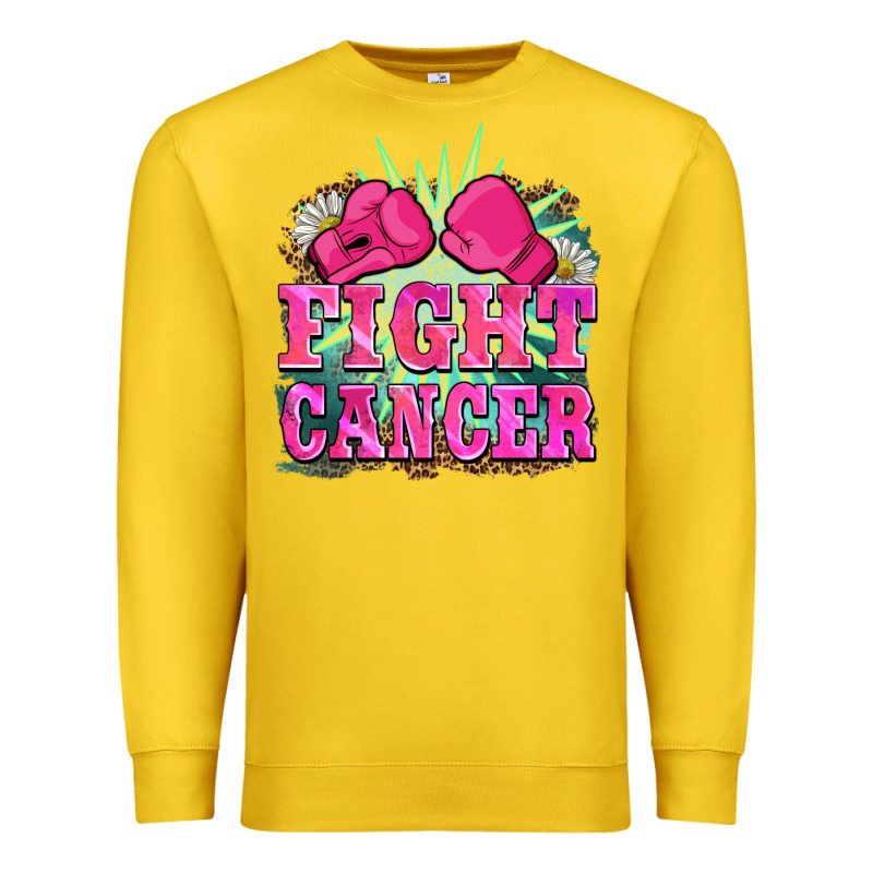 Fight Cancer Premium Sweatshirt by BarkalooDesign | Teevron