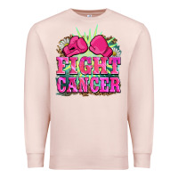 Pale Pink fight cancer Premium Sweatshirt - BarkalooDesign