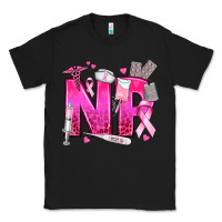 Black breast cancer np nurse practitioner Classic Tee - texasbilliewilder